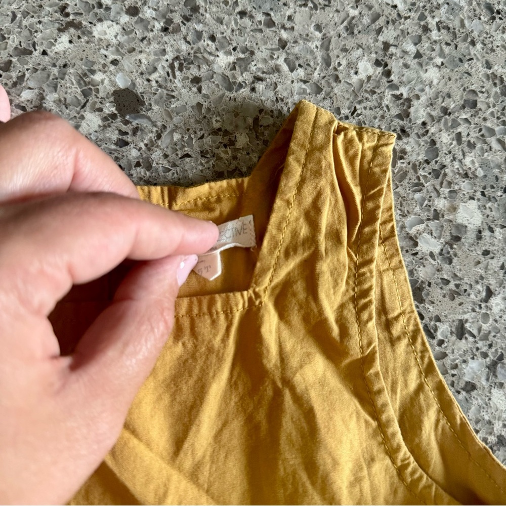 Grayson Collective l Girl’s Peplum Tank Top l Size : 5T - Picture 3 of 3